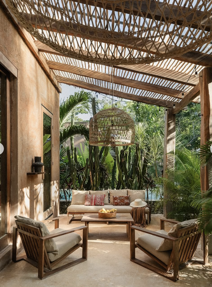 Tulum villa interior